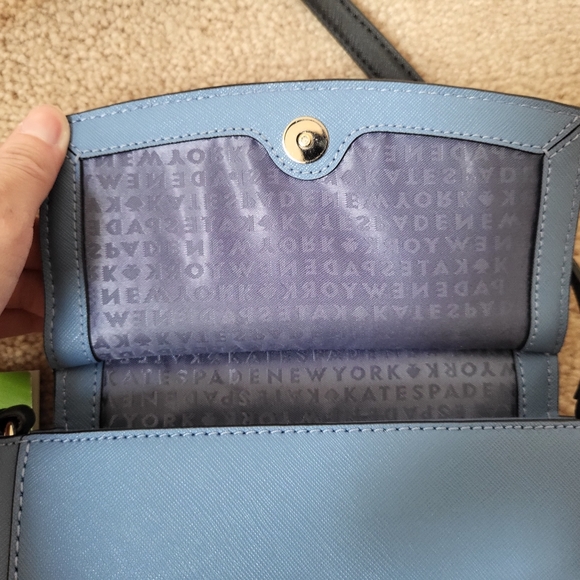 KATE SPADE Alisanne Laurel Way Leather Crossbody Bag EUC - Picture 7 of 14